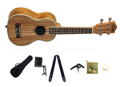 EverPlay UK21-65 - ZESTAW XL - ukulele sopranowe
