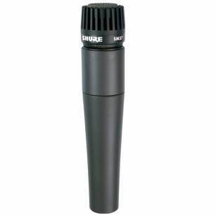Mikrofon dynamiczny instrumentalny SHURE SM-57 LCE