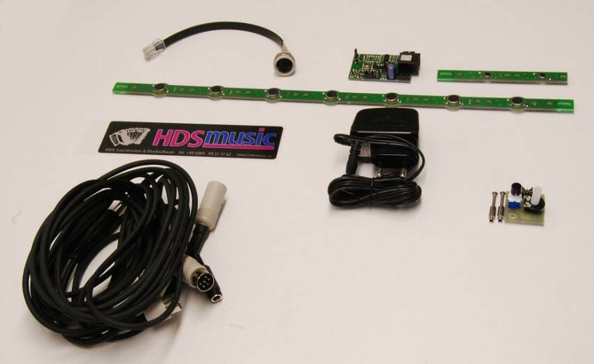 System mikrofonowy HDS Music Panasonic do zabudowy w akordeonie