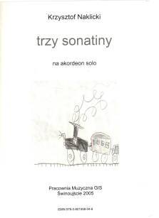 Nuty "Trzy sonatiny" Krzysztof Naklicki