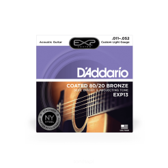 Struny do gitary akustycznej D'Addario EXP13 11-52