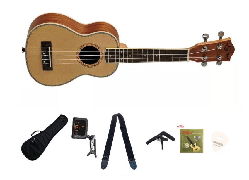 EverPlay UK21-50 - ZESTAW XL - ukulele sopranowe
